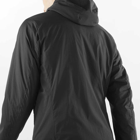 Salomon Mountain Flex Hooded Jacket Men - Deep Black