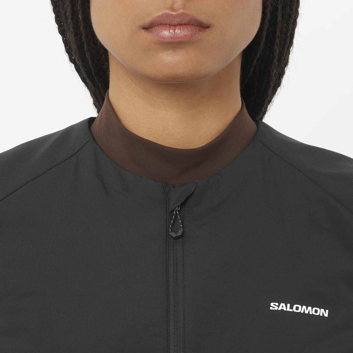 Salomon Mountain Flex Hybrid Vest Women - Deep Black