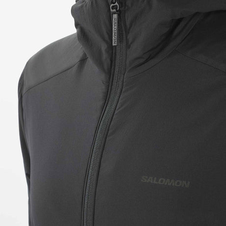 Salomon Mountain Flex Insulated Jacket Hoodie for Women - Deep Black