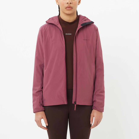 Salomon Mountain Flex Insulated Jacket Hoodie - Nocturne