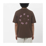 Salomon Round Logo Graphic T-shirt pour homme - Coffee Bean