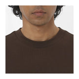 Salomon Round Logo Graphic T-shirt pour homme - Coffee Bean