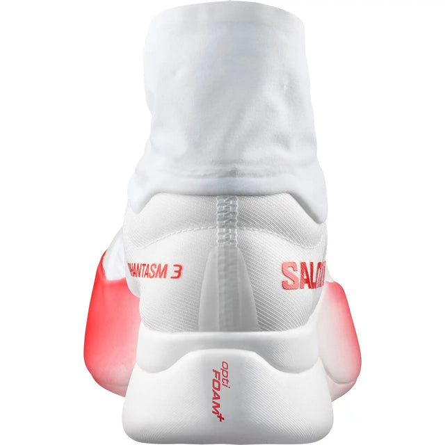 Salomon S/Lab Phantasm 3 chaussures de course à pied unisexes - White / White / Fiery Red