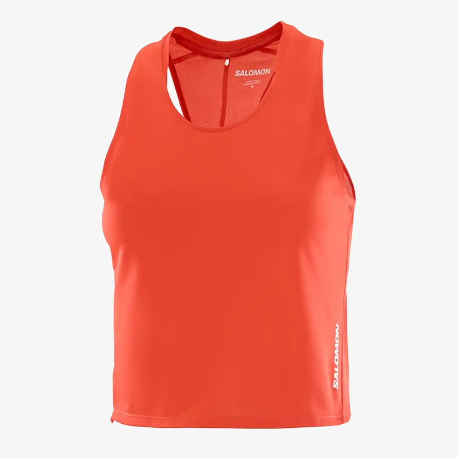 Salomon SENSE AERO débardeur court pour femme - Fiery Red