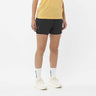 Salomon SHAKEout short sport 4 pouces 2-en-1 pour femme face - Deep Black