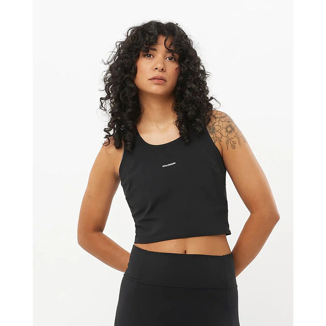 Salomon SHAKEout Bliss débardeur pour femme - Deep Black