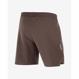 Salomon SHAKEout Core 2-in-1 7-Inch Shorts for Men - Coffee Bean