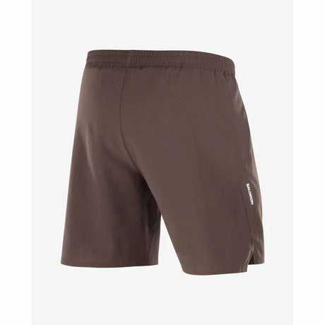 Salomon SHAKEout Core 2-in-1 7-Inch Shorts for Men - Coffee Bean