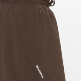 Salomon SHAKEout Core 5 po short de course à pied pour homme - Coffee Bean