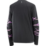 Salomon SHAKEout Core Graphic T-shirt à manches longues pour femme - Deep Black