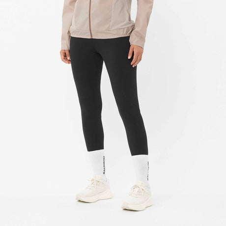 Salomon Women's SHAKEout Core 28" Leggings - Deep Black