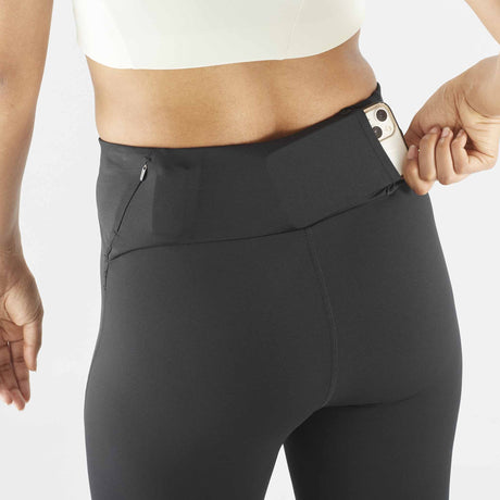 Salomon Women's SHAKEout Core 28" Leggings - Deep Black