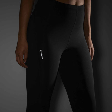 Salomon Women's SHAKEout Core 28" Leggings - Deep Black