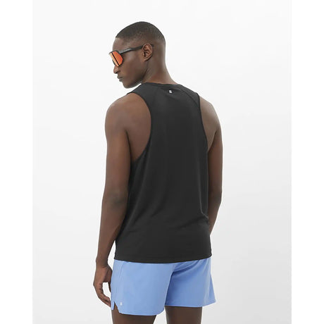 Salomon SHAKEout Core débardeur de course pour homme - Deep Black