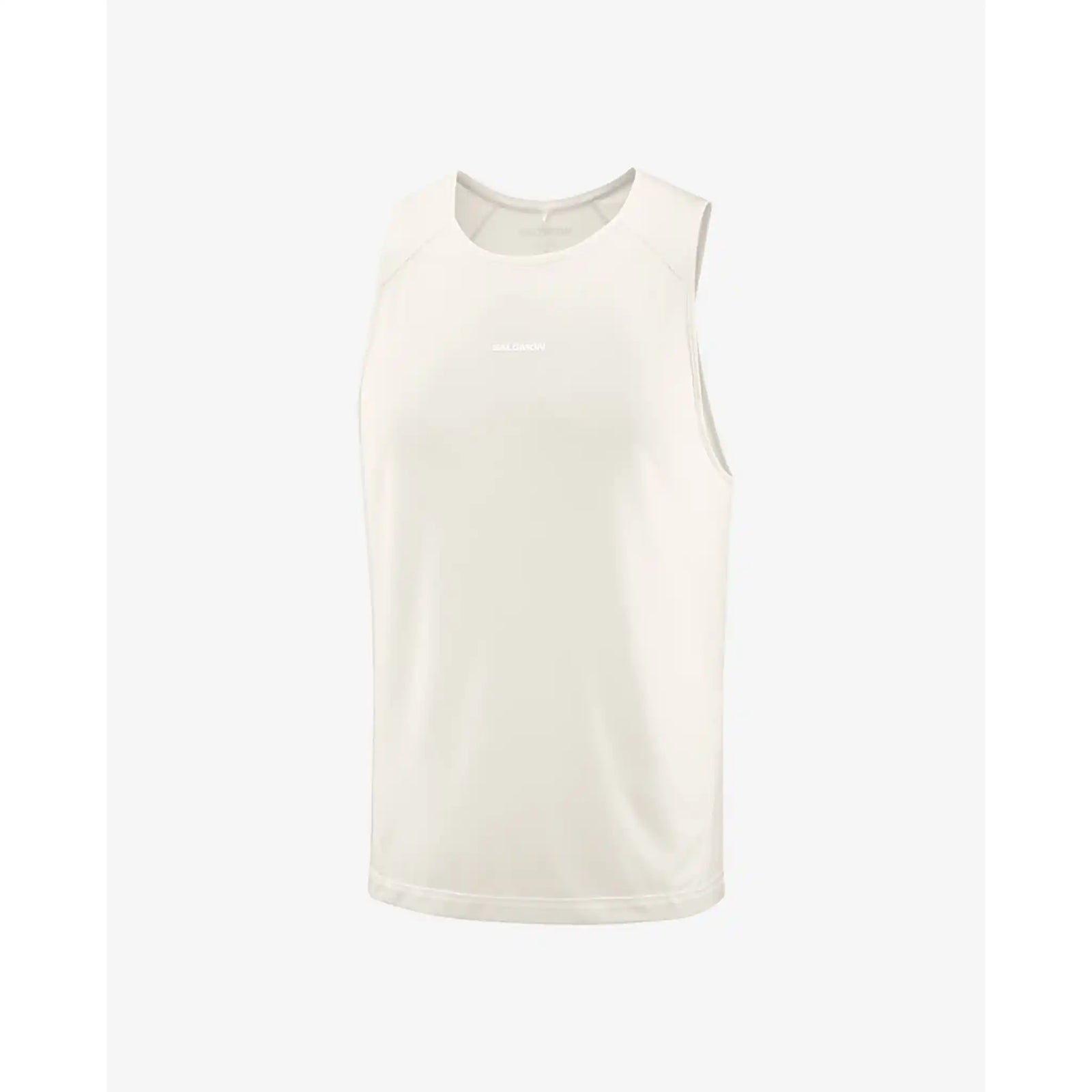 Salomon SHAKEout Core débardeur de course pour homme - Whisper White