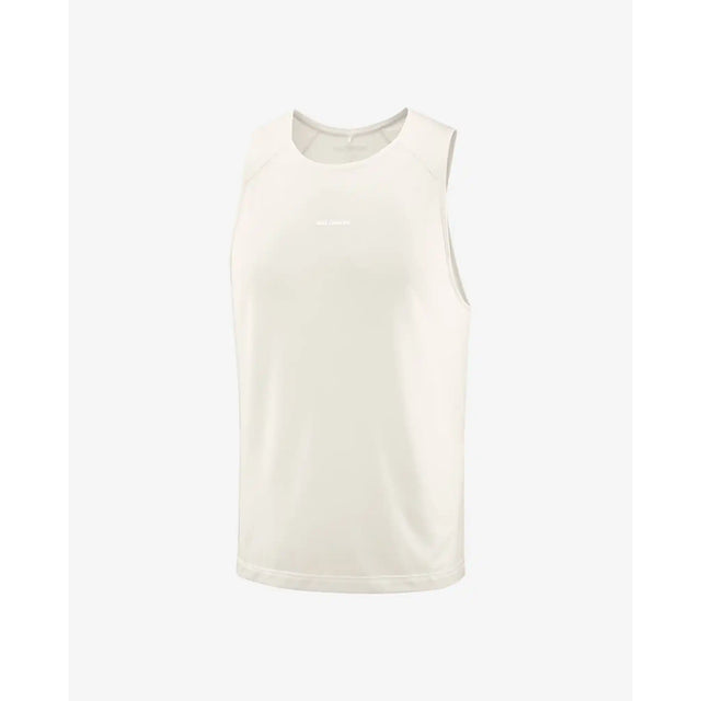 Salomon SHAKEout Core débardeur de course pour homme - Whisper White
