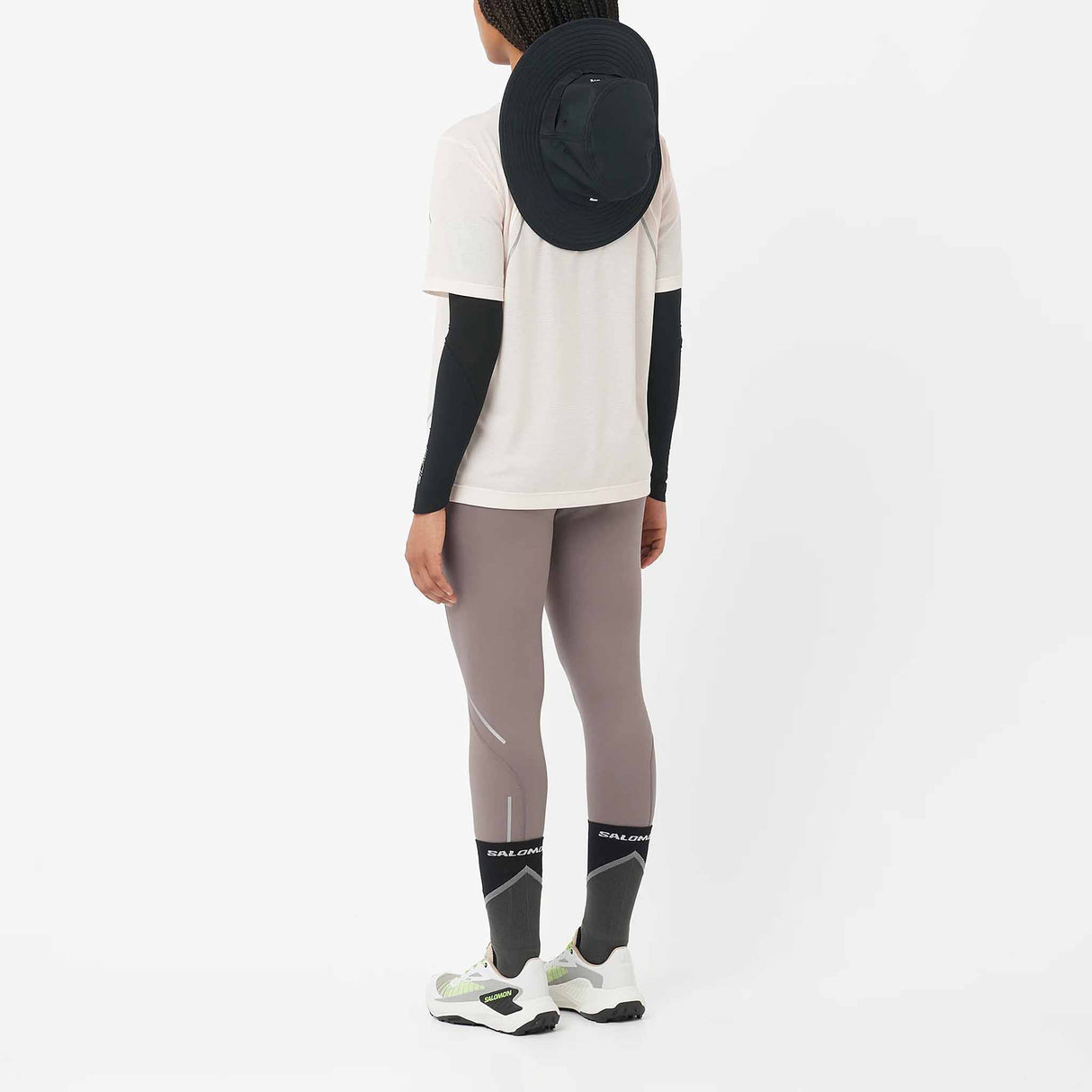 Salomon SHAKEout Core Stellar Tights for Women - Iron