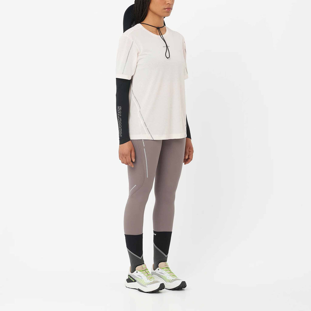 Salomon SHAKEout Core Stellar Tights for Women - Iron