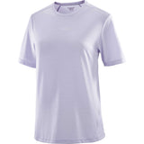 Salomon SHAKEout Core T-shirt de course à pied pour femme - Cosmic Sky