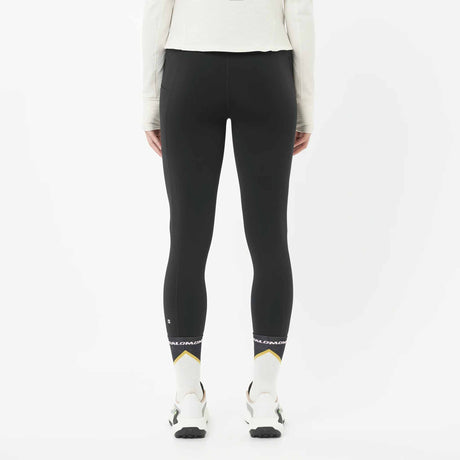 Salomon SHAKEout Core Warm Women's Tights - Deep Black
