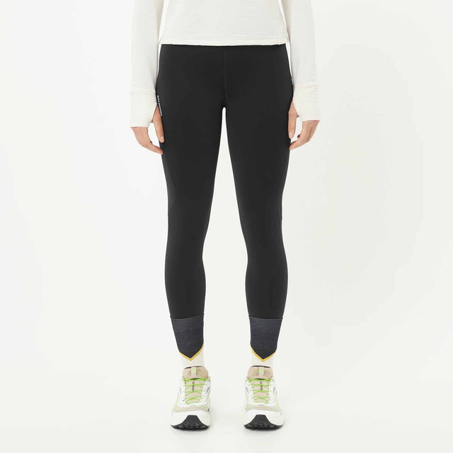 Salomon SHAKEout Core Warm Women's Tights - Deep Black