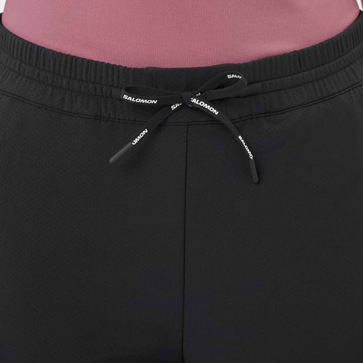 Salomon SHAKEout Hexaflow Women's Running Pants - Deep Black