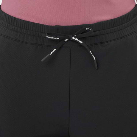 Salomon SHAKEout Hexaflow Women's Running Pants - Deep Black