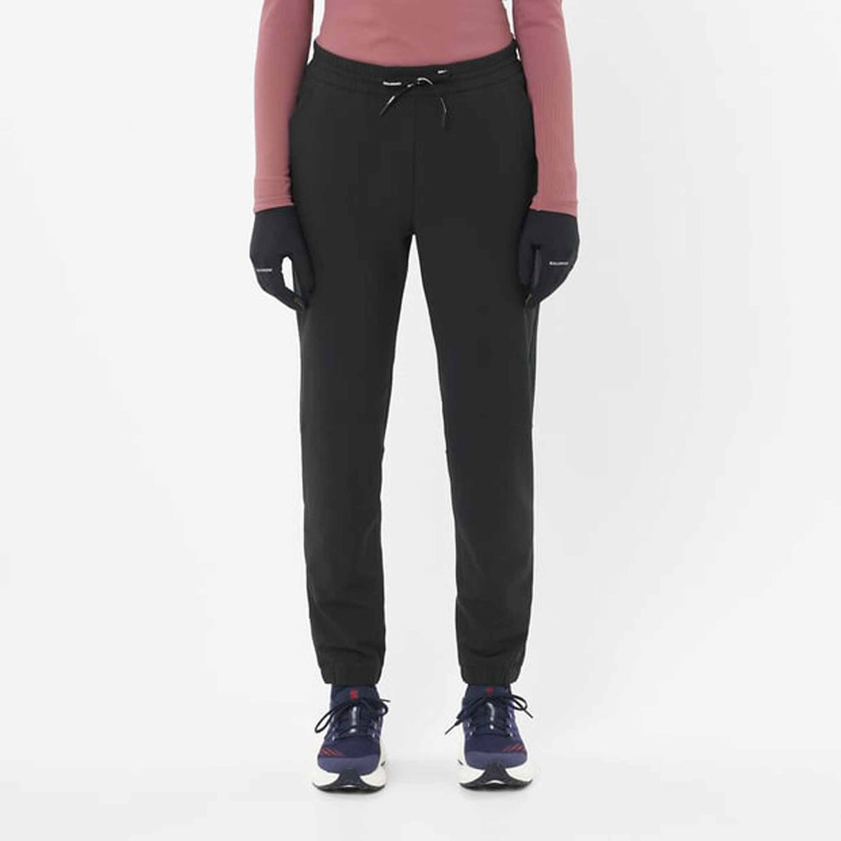 Salomon SHAKEout Hexaflow Women's Running Pants - Deep Black