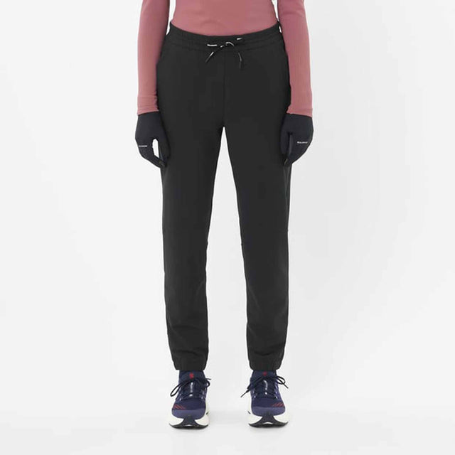 Salomon SHAKEout Hexaflow Women's Running Pants - Deep Black