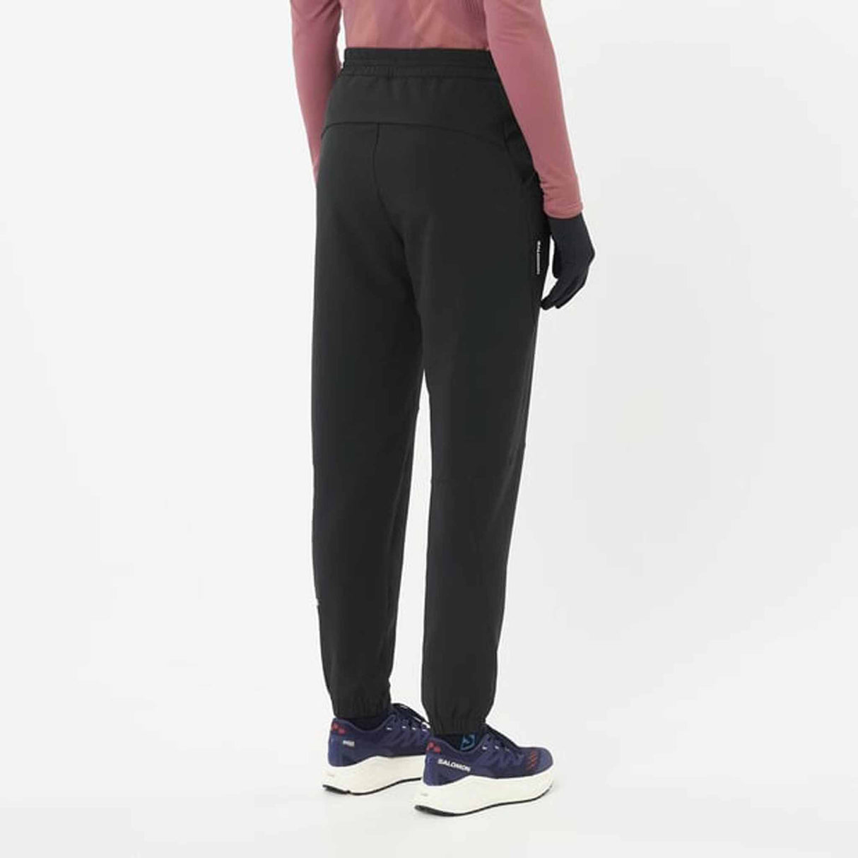 Salomon SHAKEout Hexaflow Women's Running Pants - Deep Black