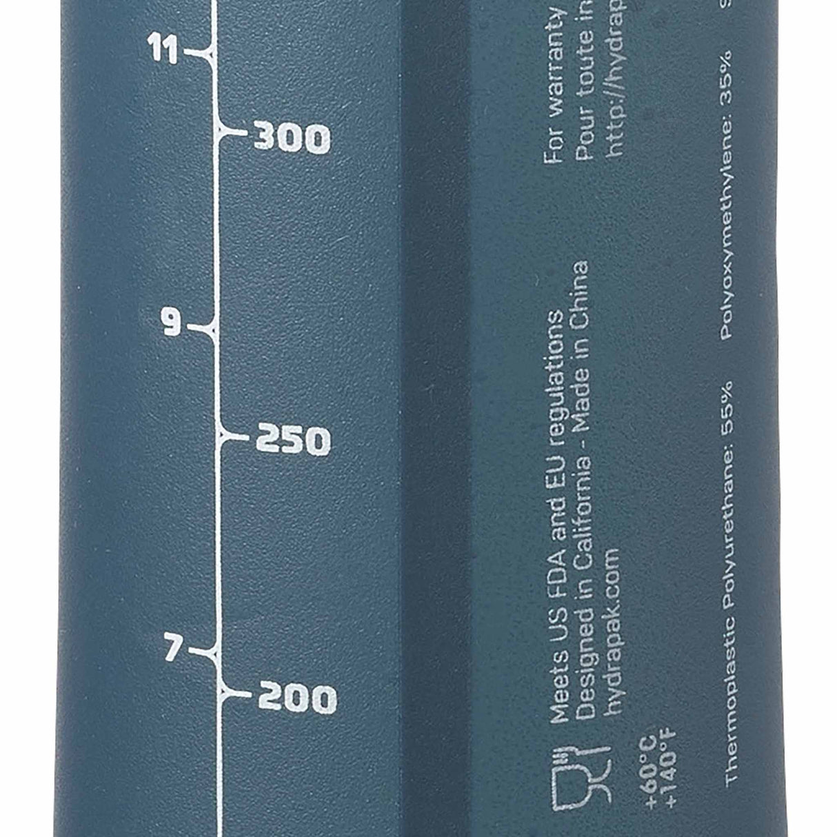 Salomon Soft Flask 500 ml / 17 oz 42 gourde souple details - Slate Grey