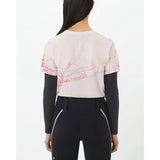 Salomon S/LAB Speed T-shirt de course à pied pour femme - Lilac Ash / Fiery Red