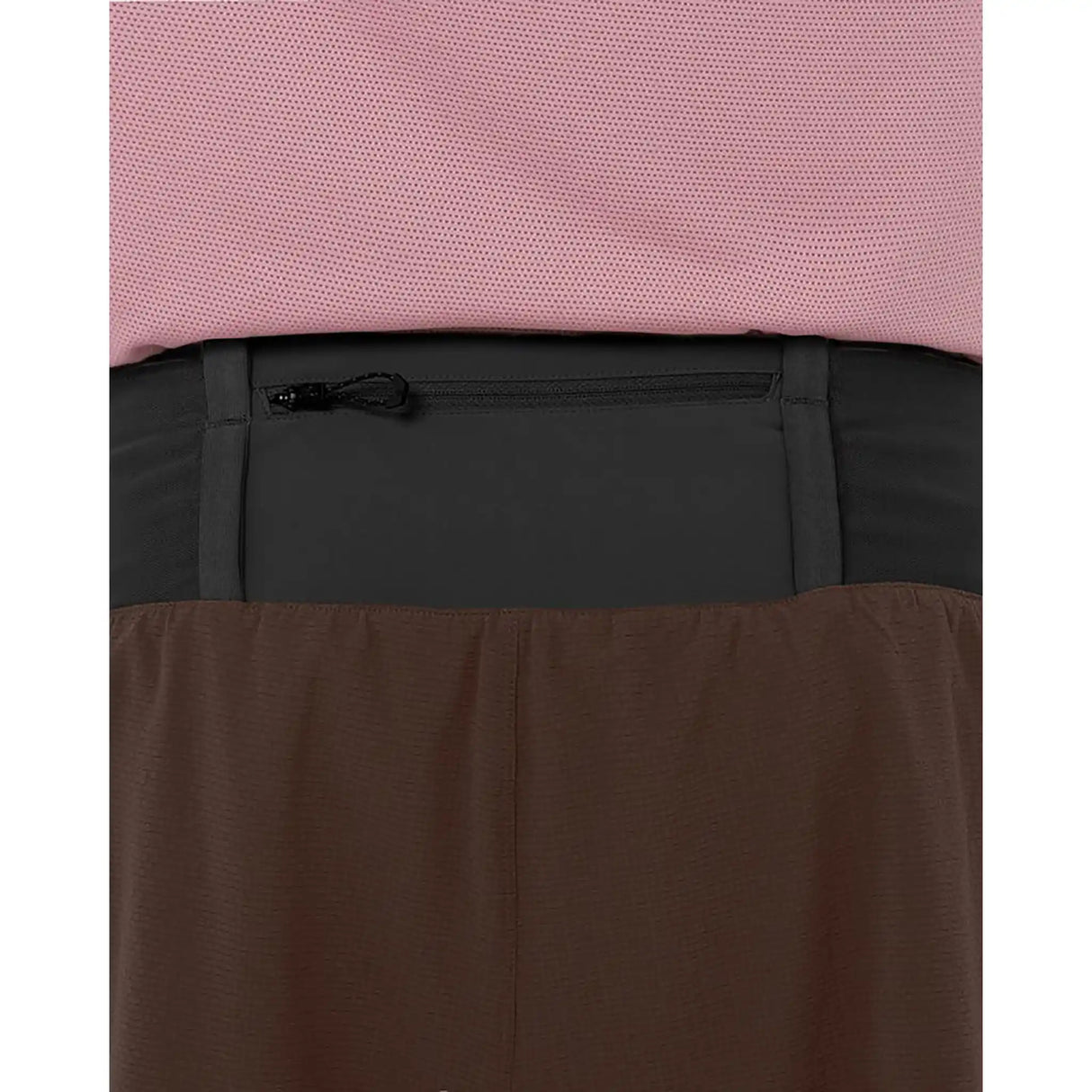 Salomon Sense Aero short 5 po 2-en-1 trail pour homme - Coffee Bean