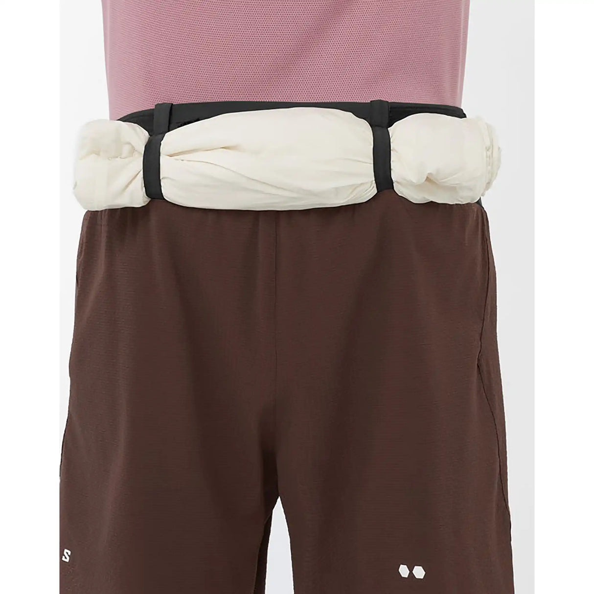 Salomon Sense Aero short 5 po 2-en-1 trail pour homme - Coffee Bean