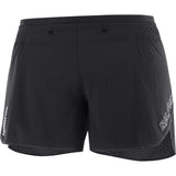 Salomon Sense Aero short de course à pied 5 po pour femme - Deep Black / Periscope