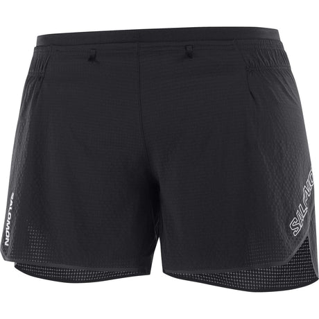 Salomon Sense Aero short de course à pied 5 po pour femme - Deep Black / Periscope