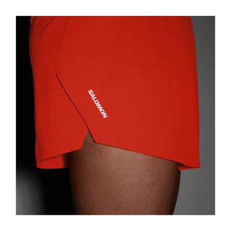 Salomon Sense Aero Split short 3 po pour homme - Fiery Red