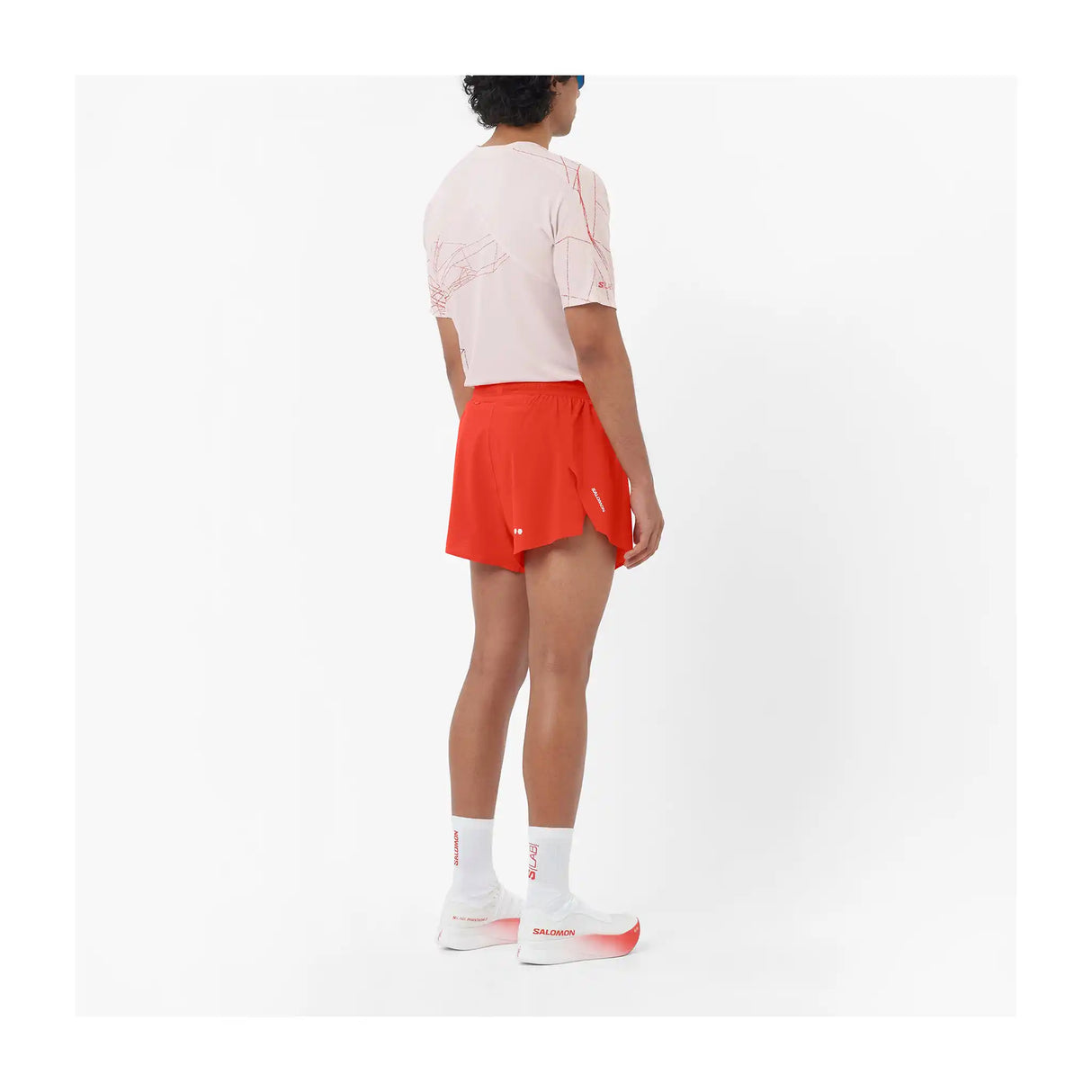 Salomon Sense Aero Split short 3 po pour homme - Fiery Red