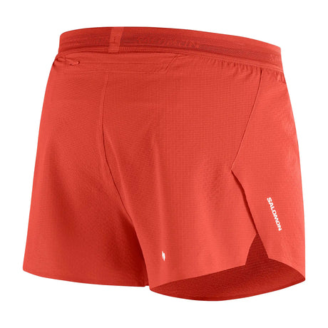 Salomon Sense Aero Split short 3 po pour homme - Fiery Red