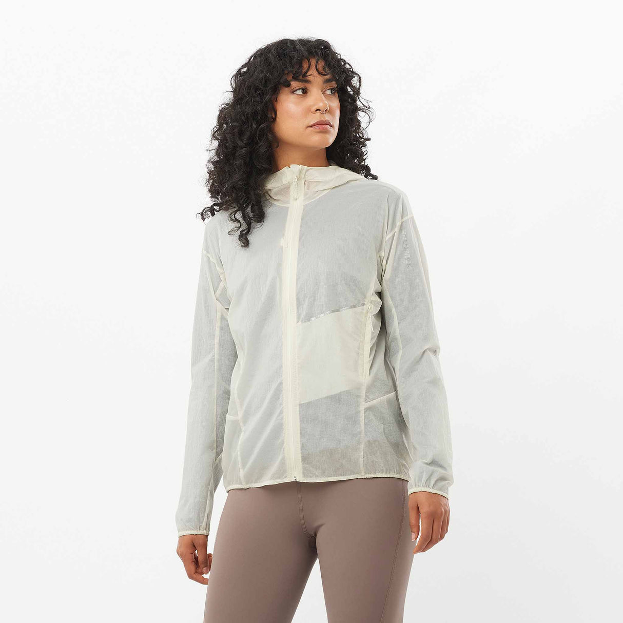 Salomon Women's Sense Aero Wind Jacket - Icicle