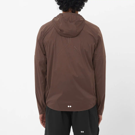 Salomon Sense Aero Wind manteau coupe-vent pour homme - Coffee Bean