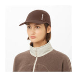 Casquette de course à pied Salomon Shakeout - Coffee Bean