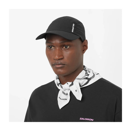 Casquette de course à pied Salomon Shakeout - Deep Black