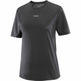 Salomon Shakeout Core SS Tee for Women - Deep Black