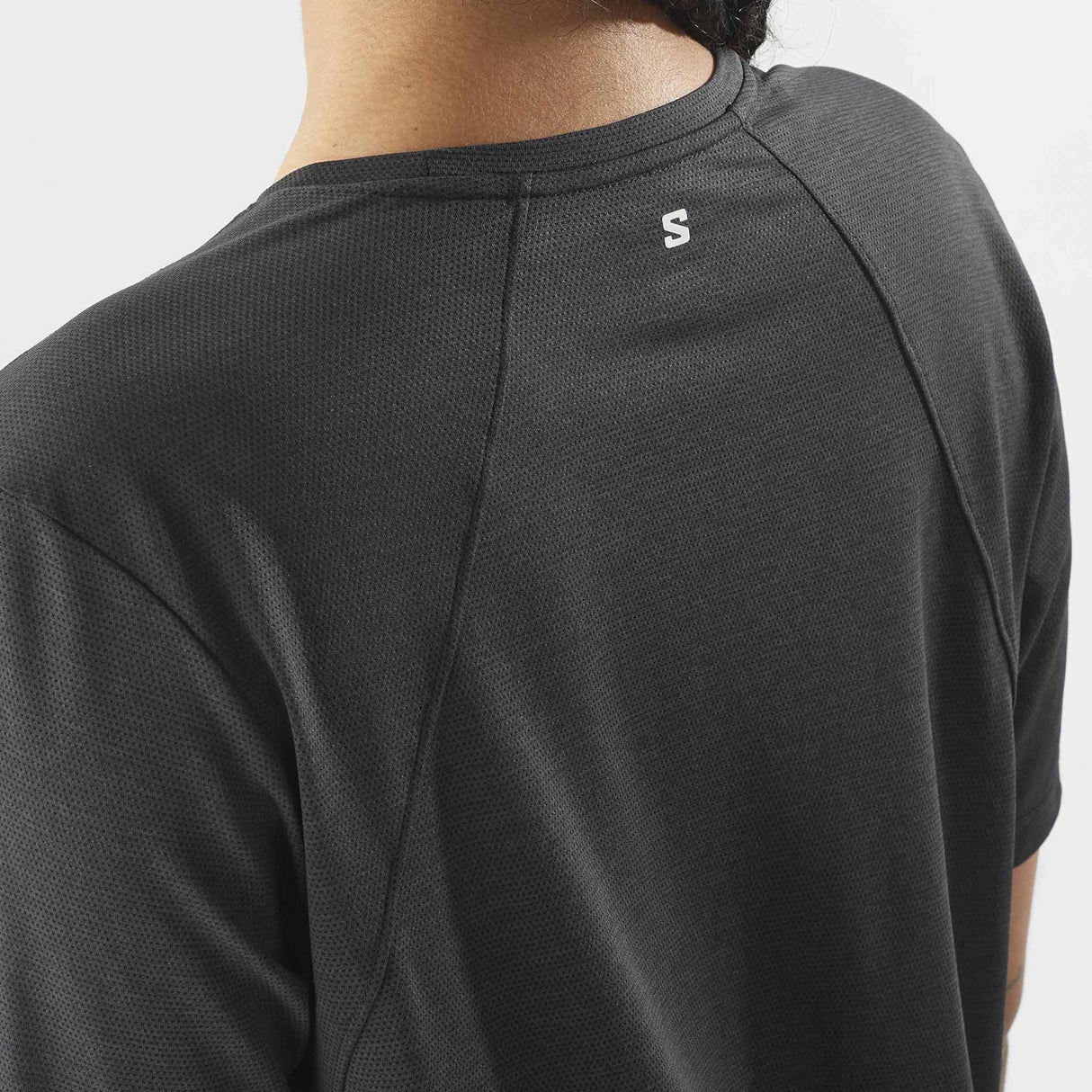 Salomon Shakeout Core SS Tee for Women - Deep Black