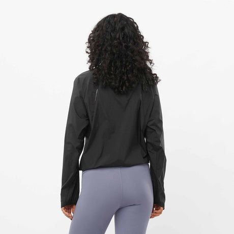 Salomon Shakeout Fly Women's Jacket - Deep Black