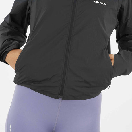 Salomon Shakeout Fly Women's Jacket - Deep Black