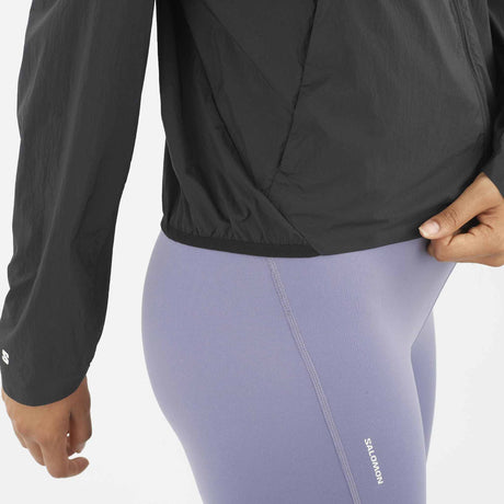 Salomon Shakeout Fly Women's Jacket - Deep Black
