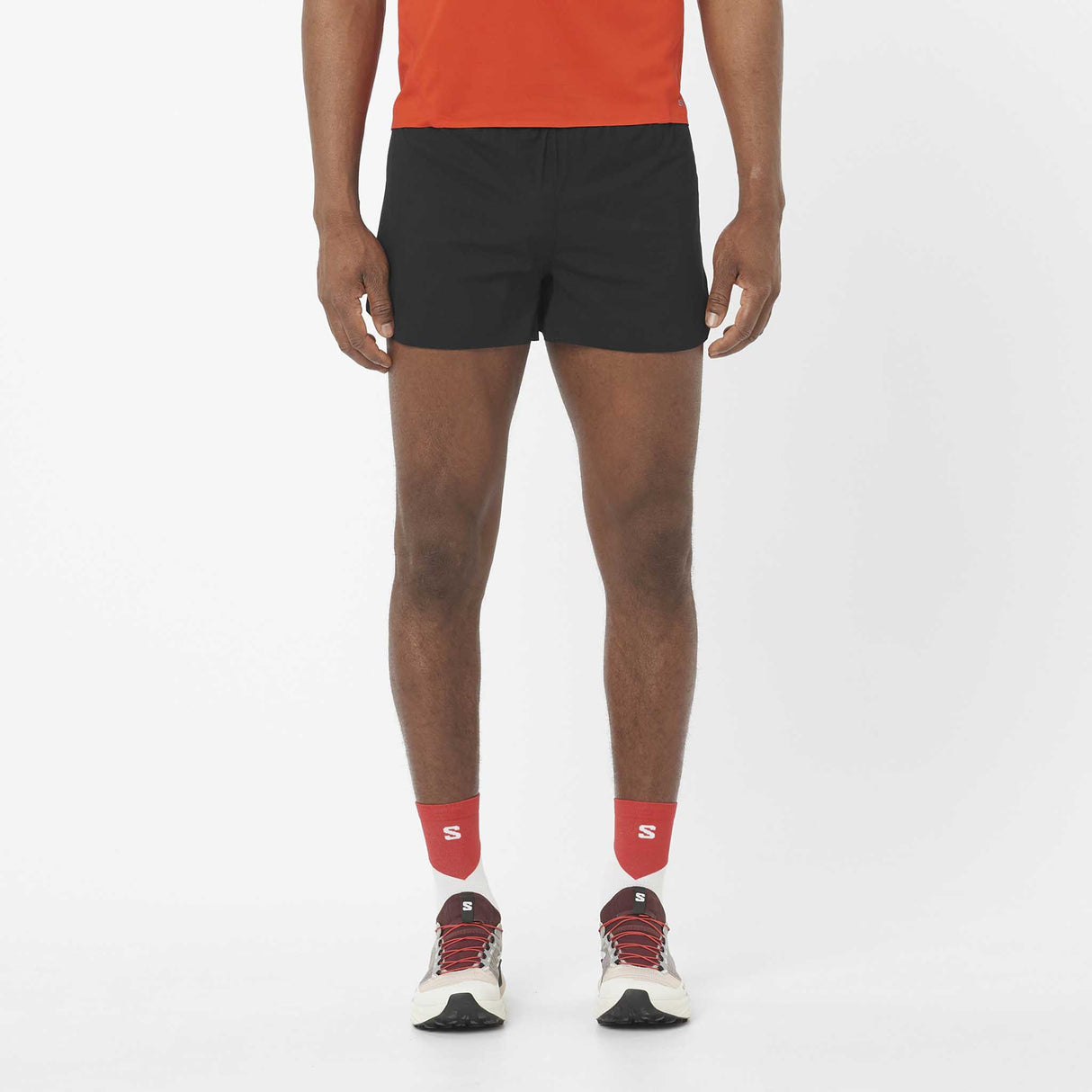 Salomon S/LAB Speed 3 po short de course à pied pour homme face - Deep Black