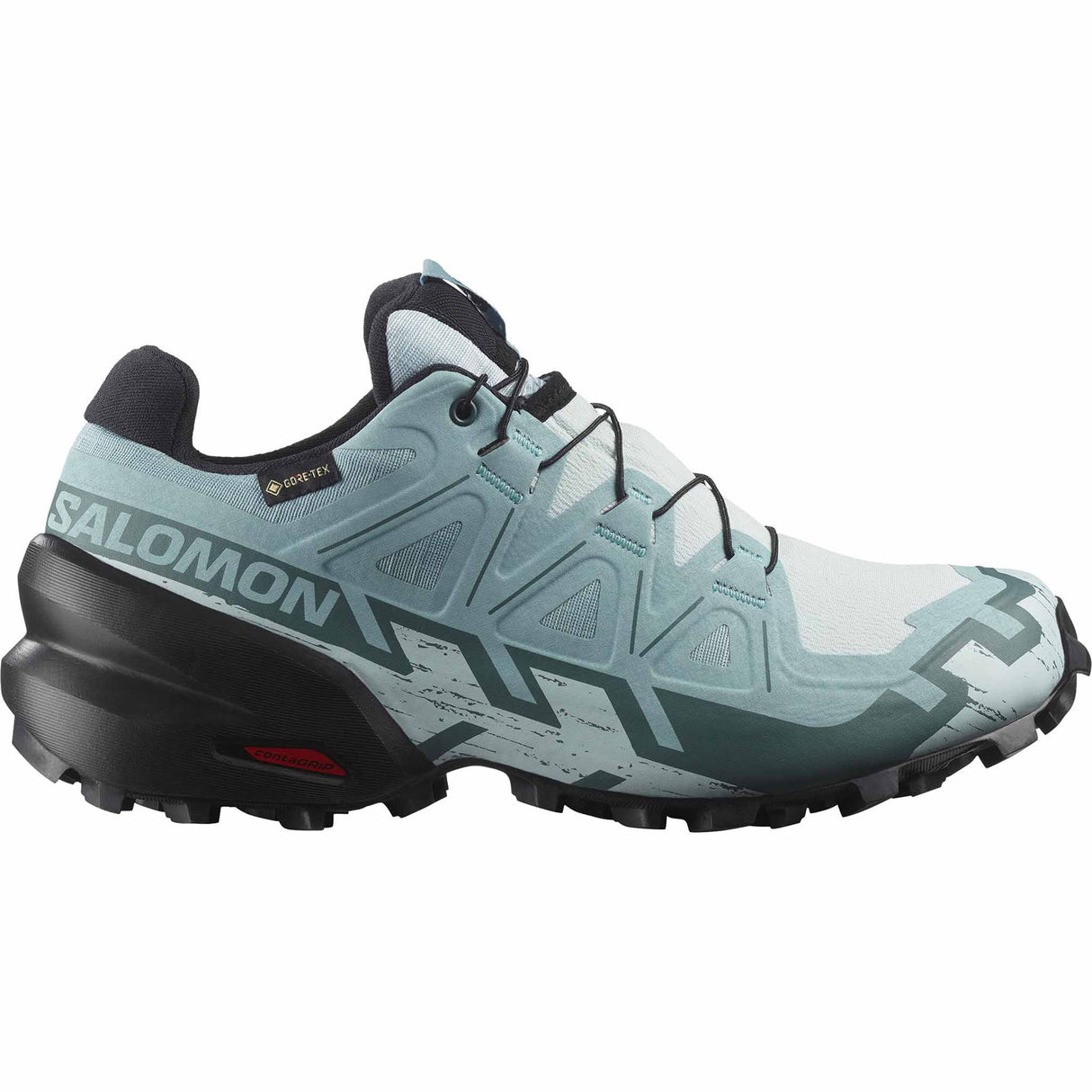 Salomon Speedcross 6 GTX Women's Trail Running Shoes - Ballad Blue / Black / Tourmaline